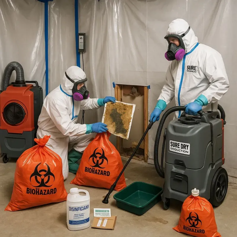 Contaminated Water Handling Protocols process in Scottville, MI
